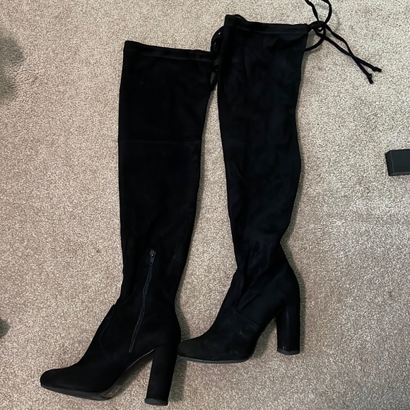 Thigh-high suede boot size EU 37 - Picture 1 of 1